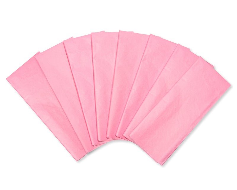 Papyrus 8 Sheet Light Pink Tissue Paper for Valentines, Birthdays, Crafts, DIY and More - Image 1